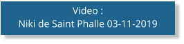 Video : Niki de Saint Phalle 03-11-2019