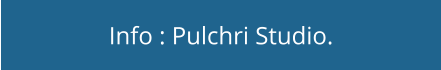 Info : Pulchri Studio.